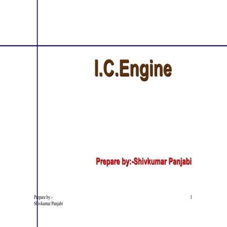 I c engine