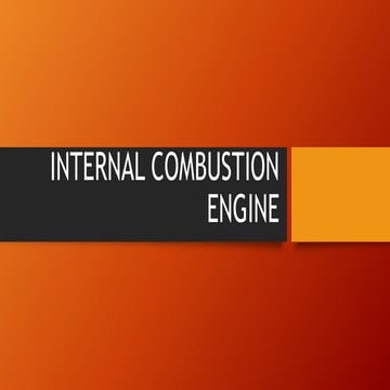 Ic engines