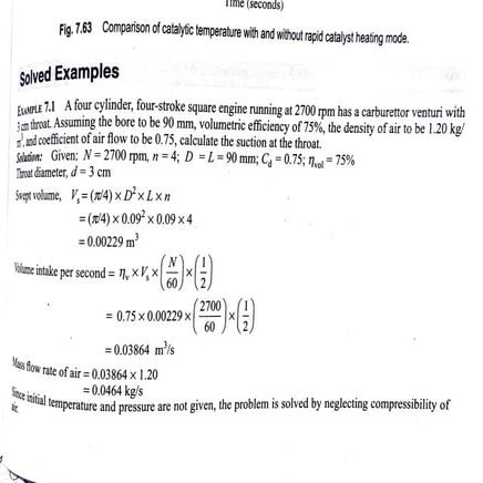 ICE Numericals internal Combustion Engine