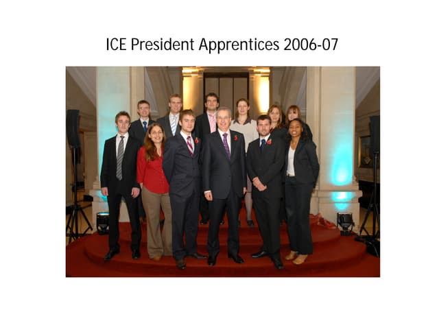 ICE President Apprentices 2006-07