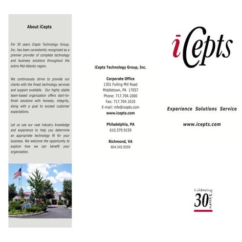 iCepts Technology Group Brochure