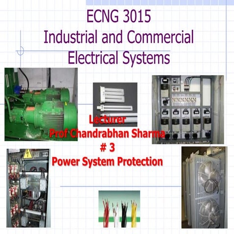 ECNG 3015    Power System Protection