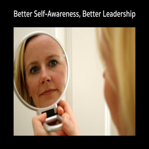 Better Self-areness, Better Leadership