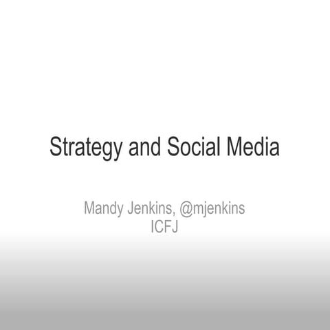 Social Media Strategy for Pakistani Journalists