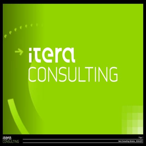 Itera Consulting Ukraine Presentation