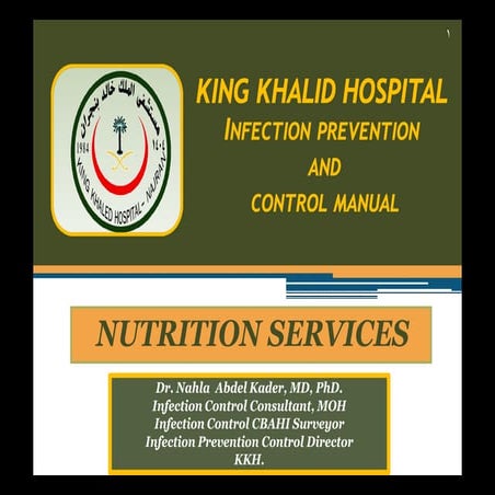 Infection Control Guidelines for Nutrition Services [compatibility mode ...