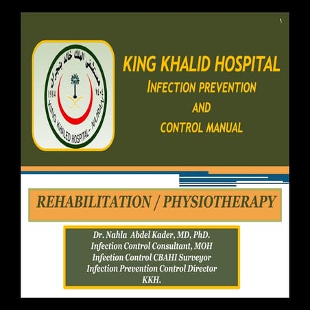 Infection Control Guidelines for  Physiotherapy Services[compatibility mode]