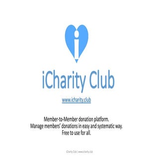 iCharity Club Slides - English