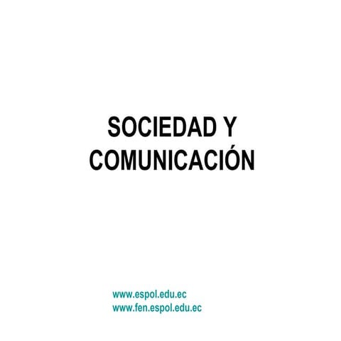 Comunicacion