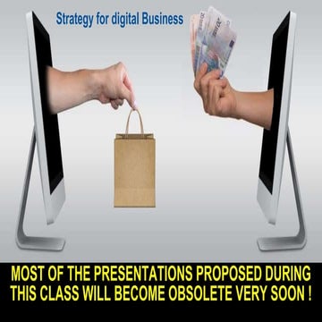 Strategy for digital business class #1