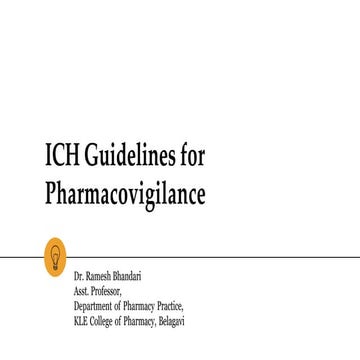 ICH Guidelines for Pharmacovigilance.pptx