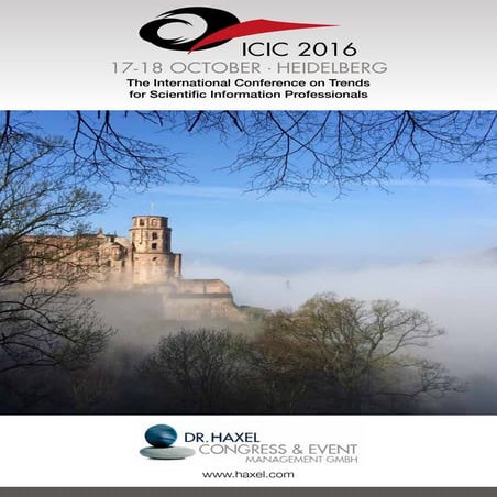 ICIC is the International Conference on Trends for Scientific Information Pro...
