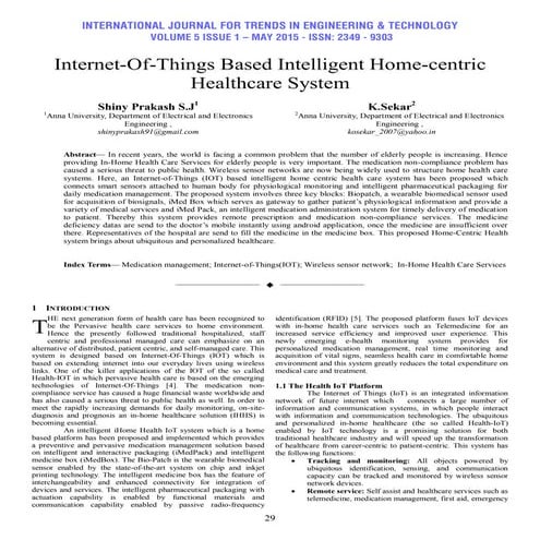 Smart Pill Reminder and Monitoring System | PDF