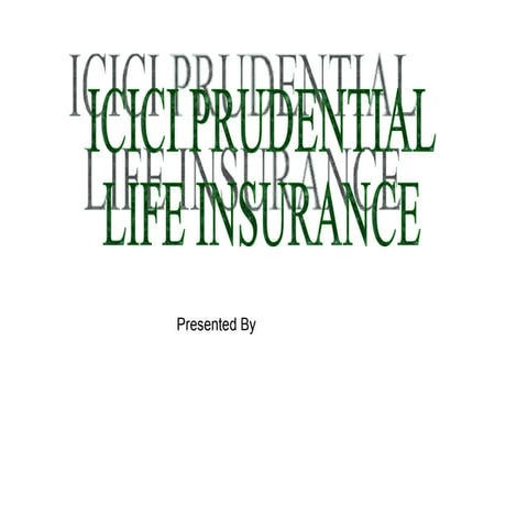Icici Prudential Life Insurance