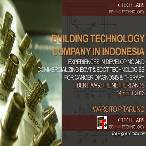 CTECH Labs by Warsito P. Taruno | PDF