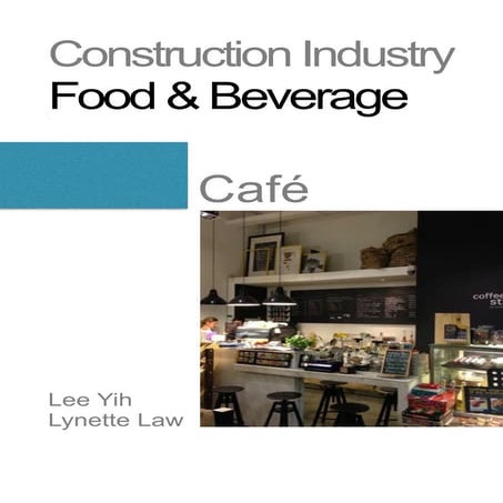 Case Study for Cafe Interior design Done by Architectural students | PDF
