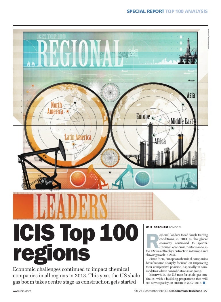 The Top ten chemical companies of 2014