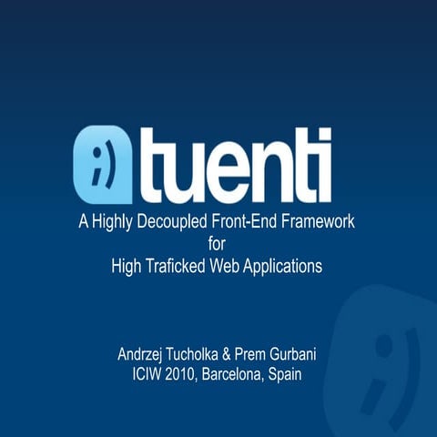 A Highly Decoupled Front-End Framework for High Trafficked Web Applications