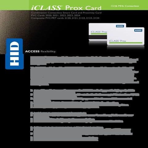 I class prox card 2