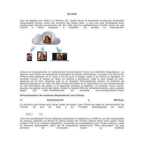 Tutorial icloud | PDF
