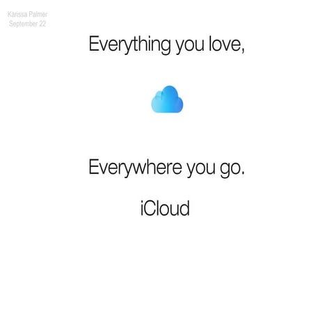 iCloud