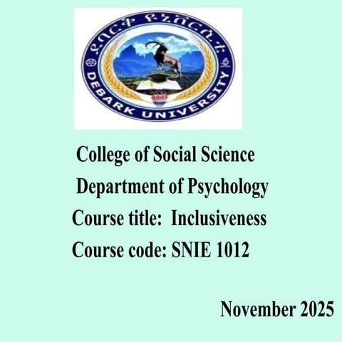 Special Needs And Inclusive Education Pptx Pptx