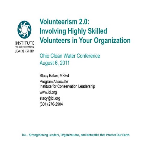 Volunteerism 2.0