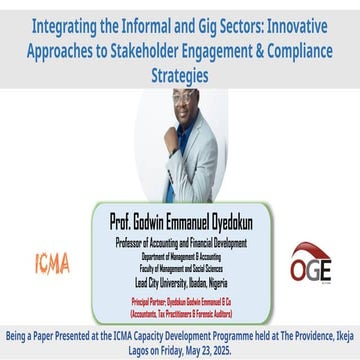 ICMA Integrating the Informal and Gig Sectors- Prof Oyedokun.pptx