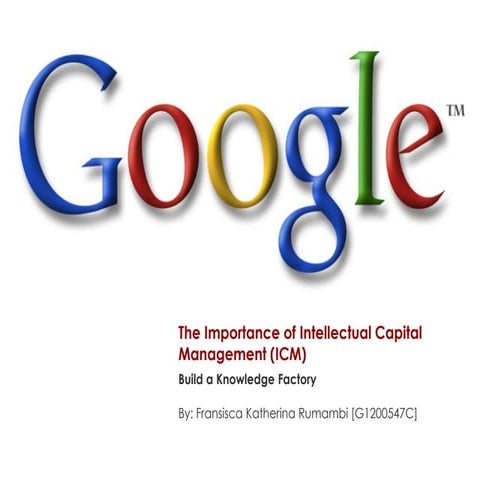 Icm google kate