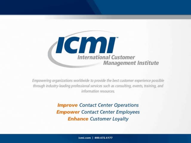 Icmi   calculating schedule adherence