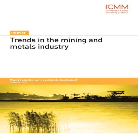 Trends in the Mining and Metals Industry | PDF