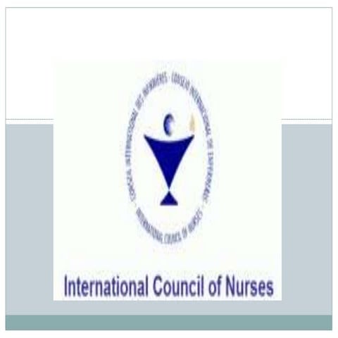 INTERNATIONAL COUNCIL OF NURSES