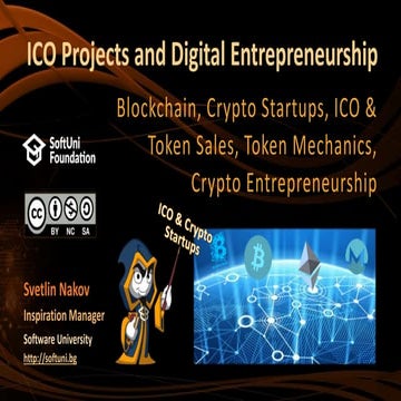 ICO Projects and Digital Entrepreneurship