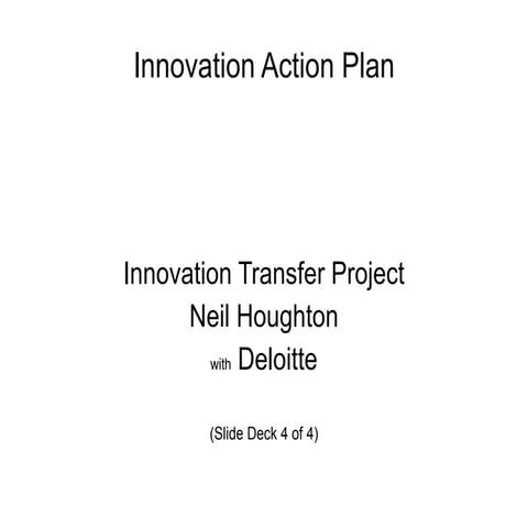 Innovators Accelerator - Innovation Training | PDF