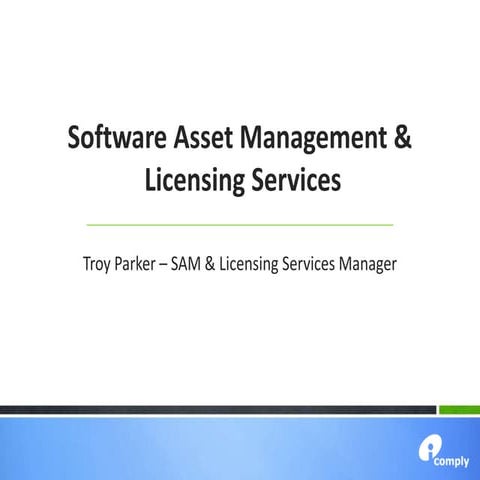 Software Asset Management