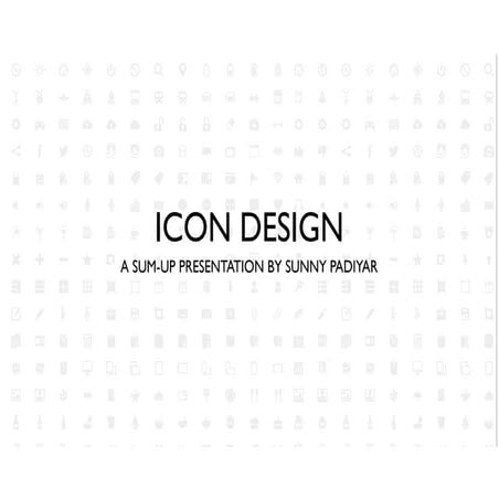 Icon design