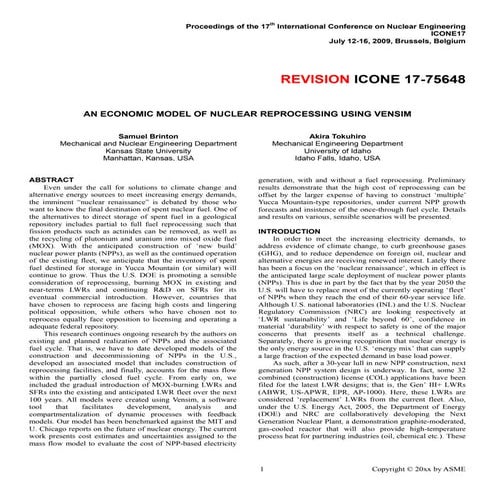 ICONE-17, Paper75648, ANS Award Version