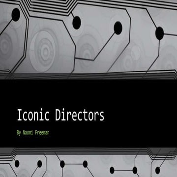Iconic directors