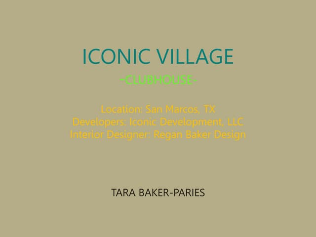 Iconic Village_Sustainable Remodel Process