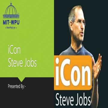 Steve jobs By isaacson | PPTX