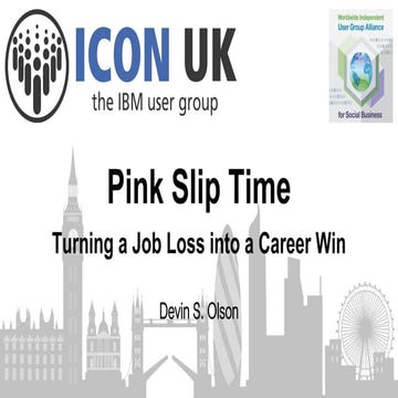 Pink Slip Time: Turning a Job Loss into a Career Win