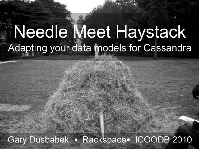 Data Modeling with Cassandra Column Families