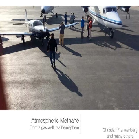 Observing methane flux distributions using high resolution air-borne mapping