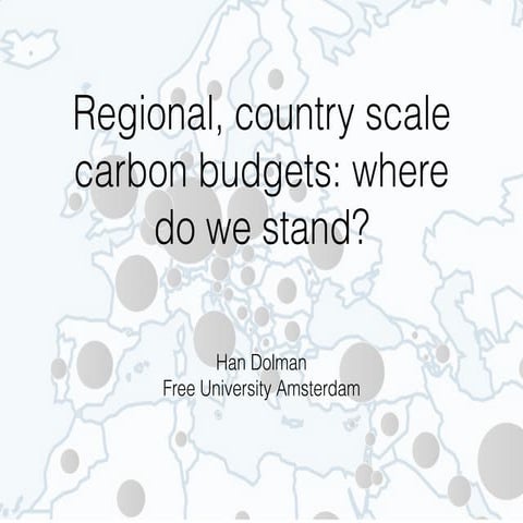Trial and error in determining carbon budgets at policy relevant scales