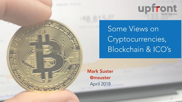 ICO 2.0 Summit - Keynote Presetnation