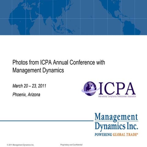 ICPA Annual Conference with Management Dynamics