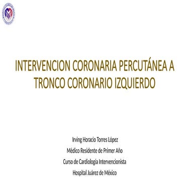 intervencion coronaria a tronco coronario.pptx