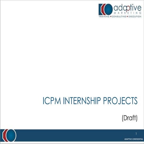 Icpm internship proposal
