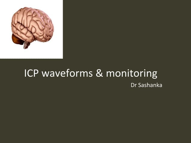 Changes in icp following response checking in icu