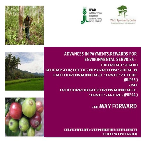 Icraf at ifad on res rupes presa part 1